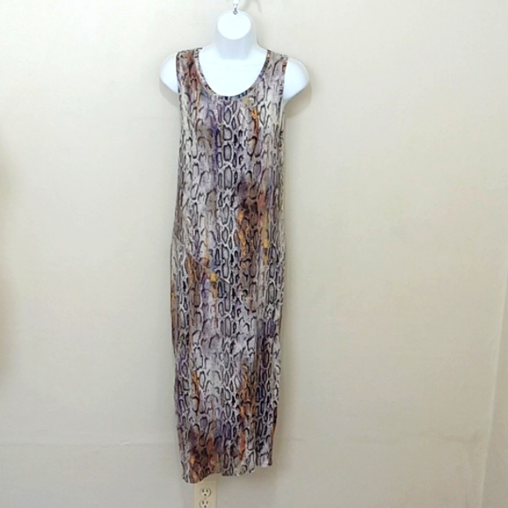 Rachel Rachel Roy Size Small Leopard Print Casual Stretchy Popover Style Dress